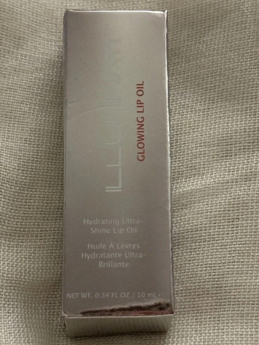 Illuminati Cosmetics Sorbet Glowing Lip Oil Hydrating Ultra Shine 10 mL NIB
